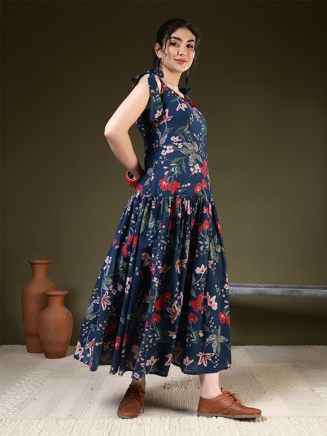 Image of KIMAYRA Women Printed A-line Kurta