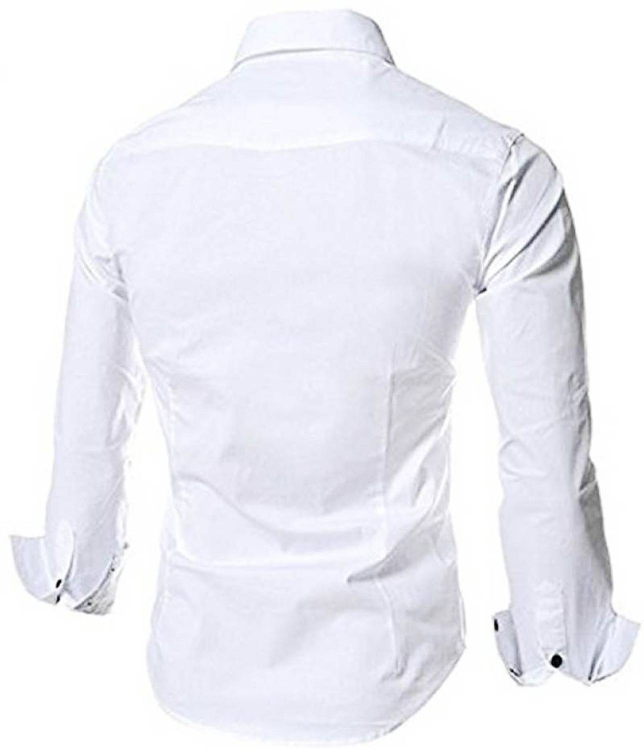 DIMMY Men White A-line Kurta - Image 2