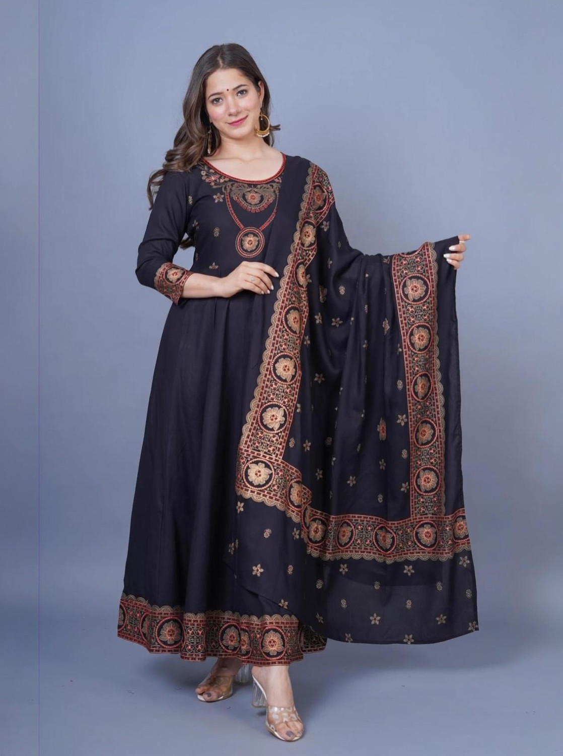 Image of BR FASHIOIN Women Kurta Dupatta Set