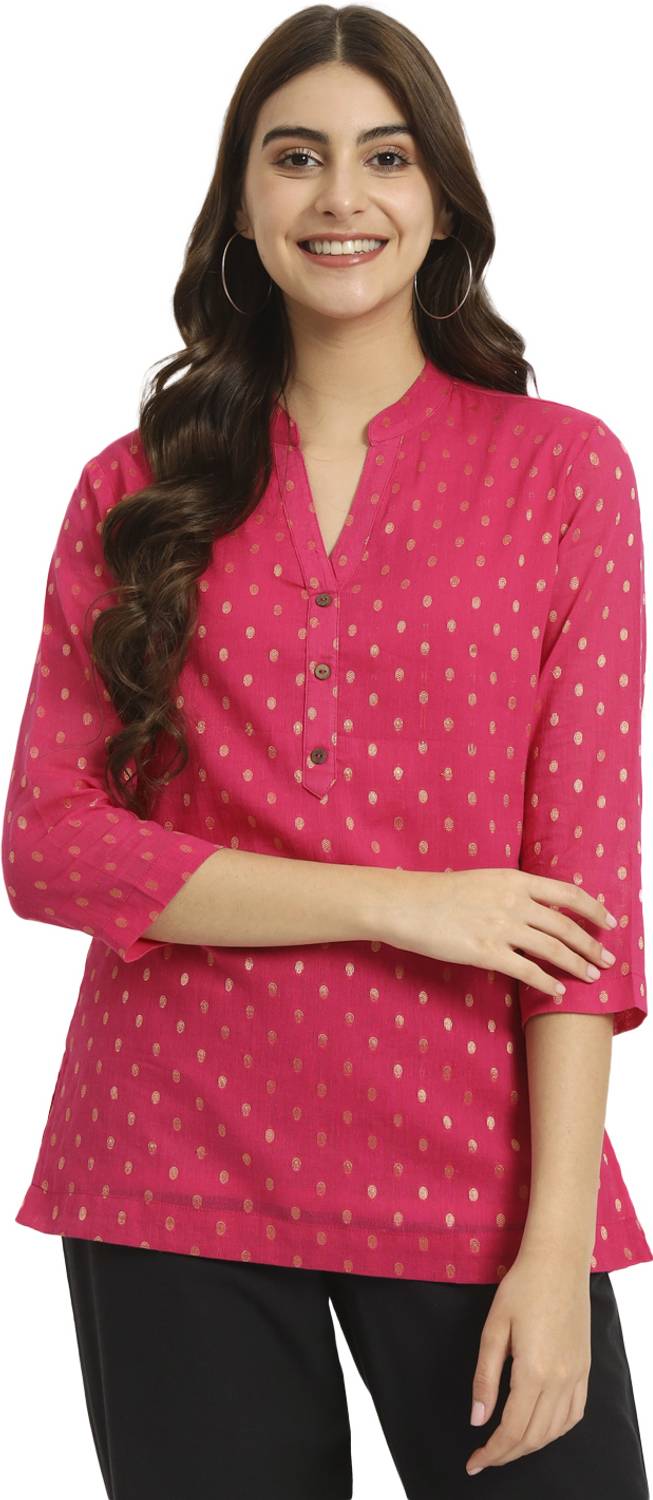 beSOLID Women Printed Straight Kurta