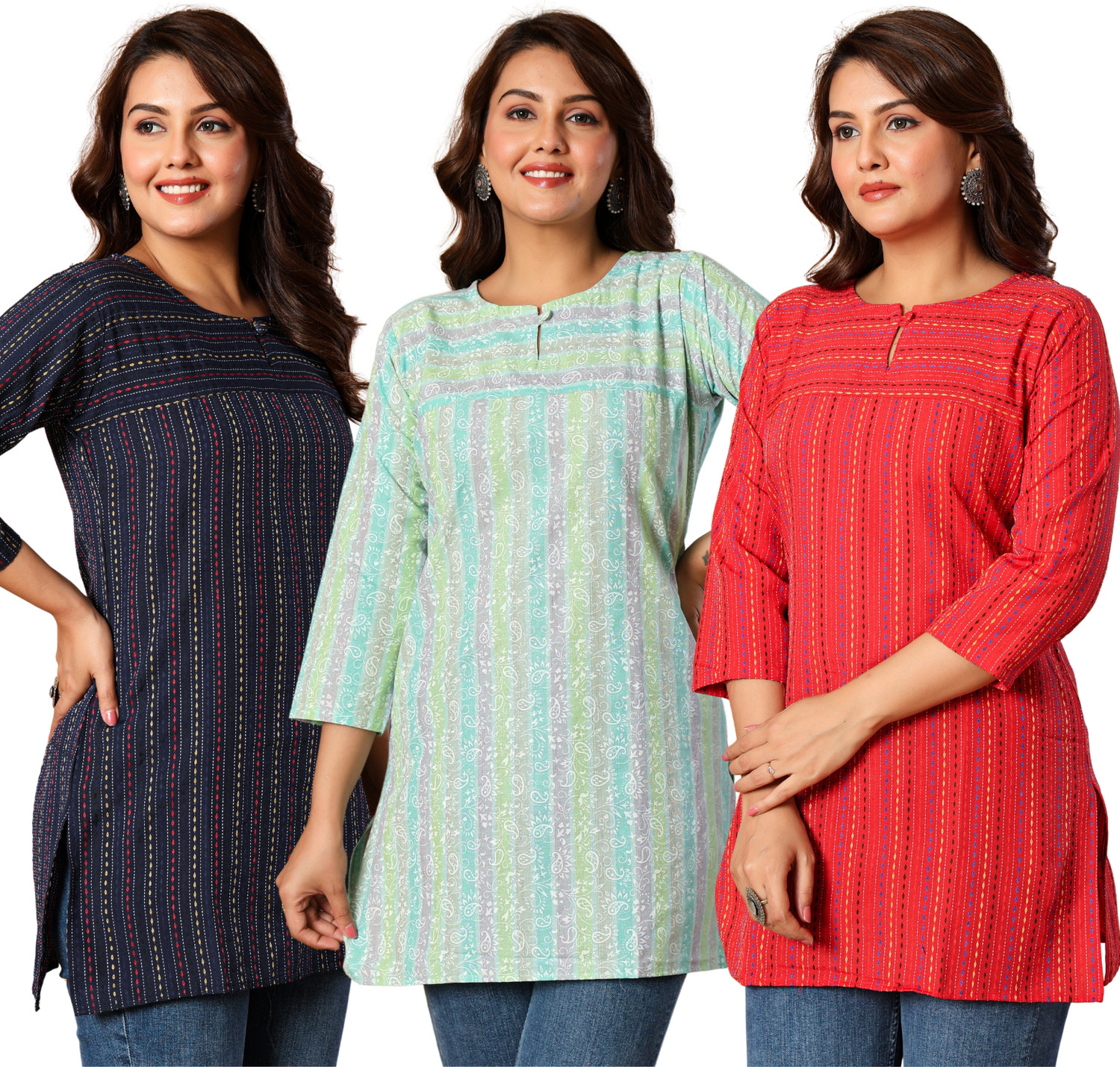 Image of ALW FASHION Women Printed Straight Kurta