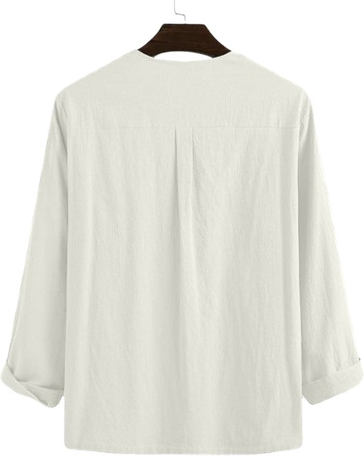 Image of GAINELL Men Solid Straight Kurta