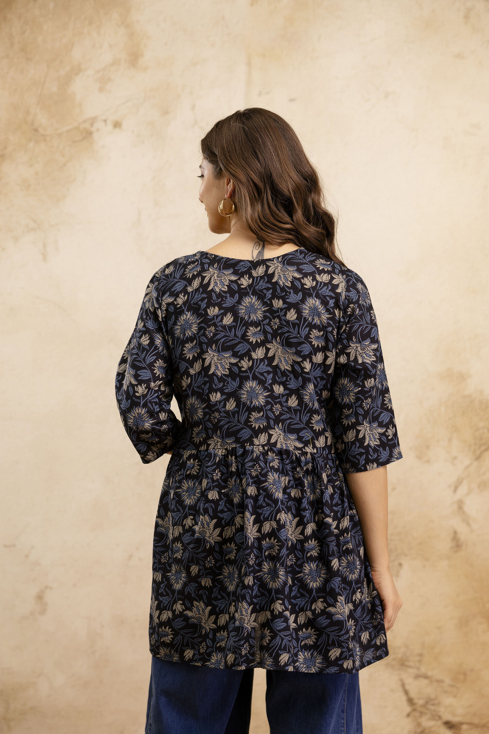 Image of Mialo fashion Women Printed Flared Kurta