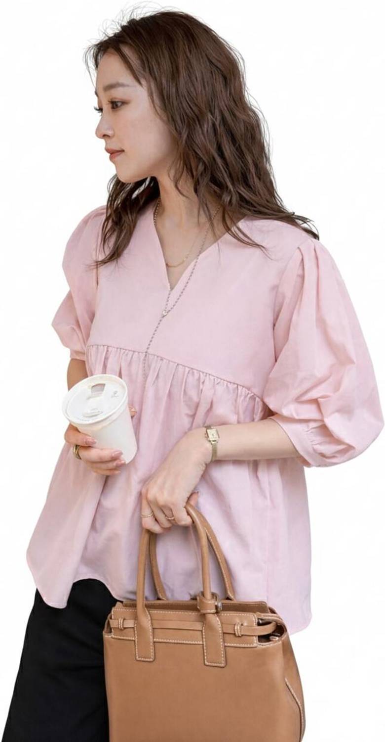 Rahi Trendz Women Solid Pink Tunic Kurta