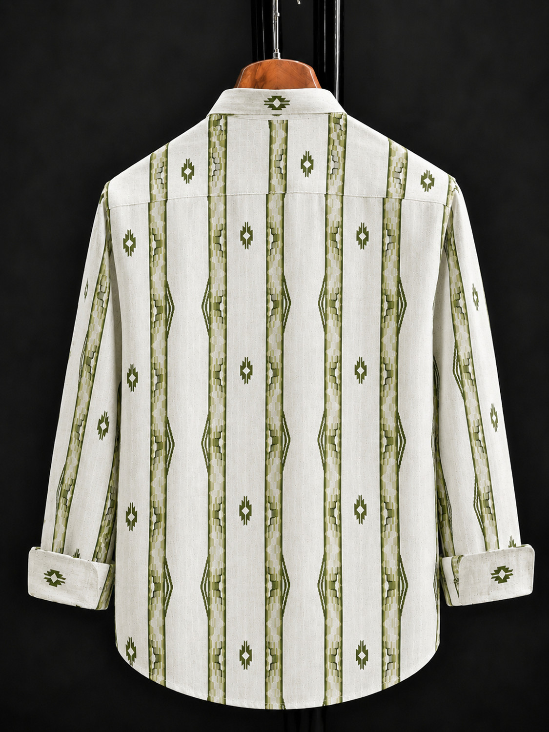 Image of Myethics Men Printed Straight Kurta