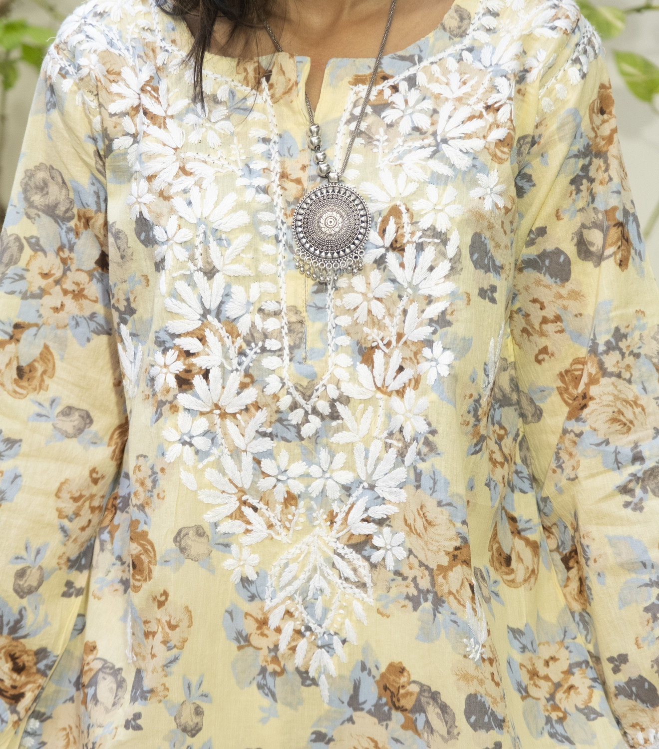 Image of Elegance Hub Women Printed Straight Kurta