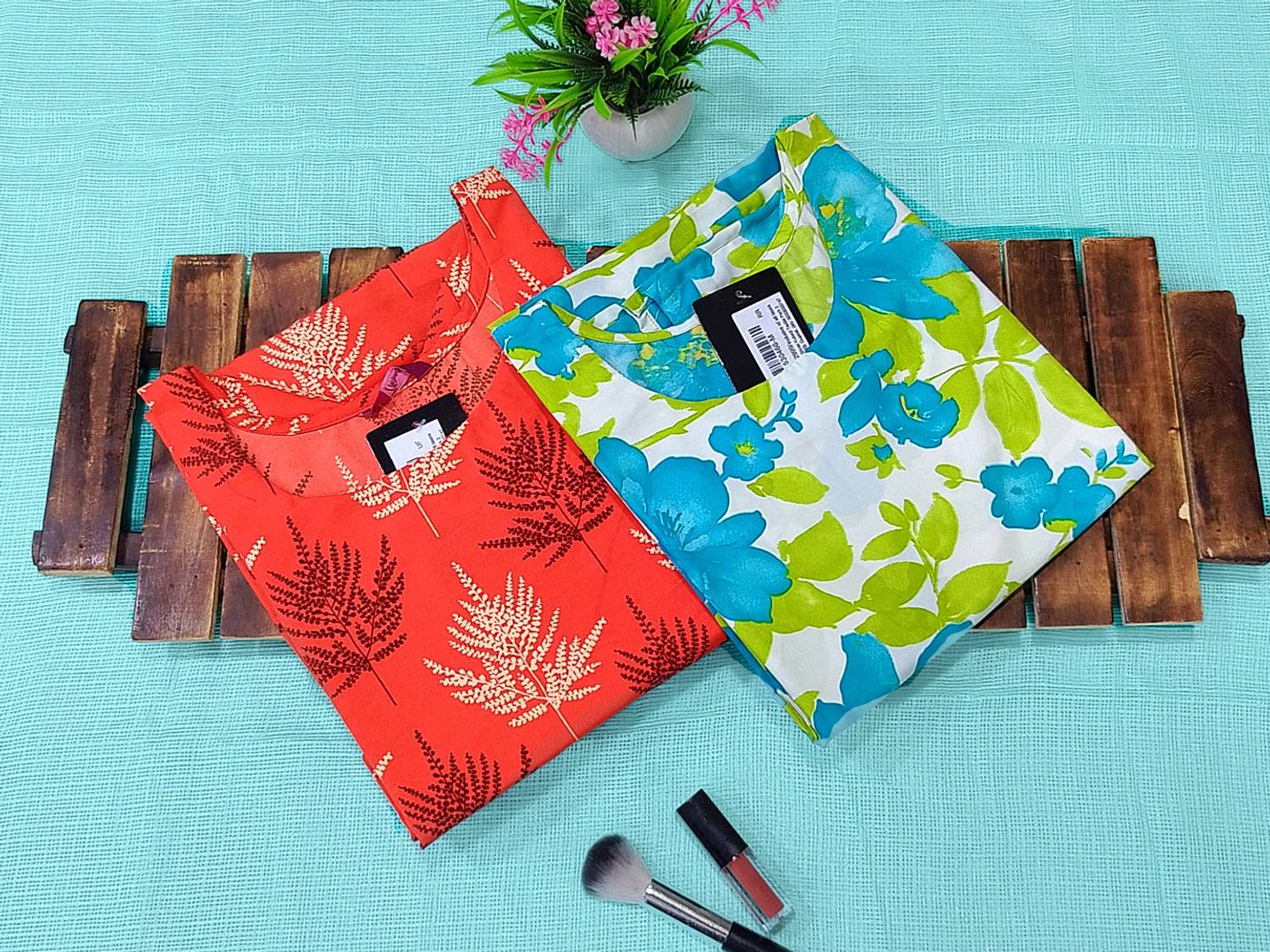 1 Stop Fashion Women Printed Straight Kurta