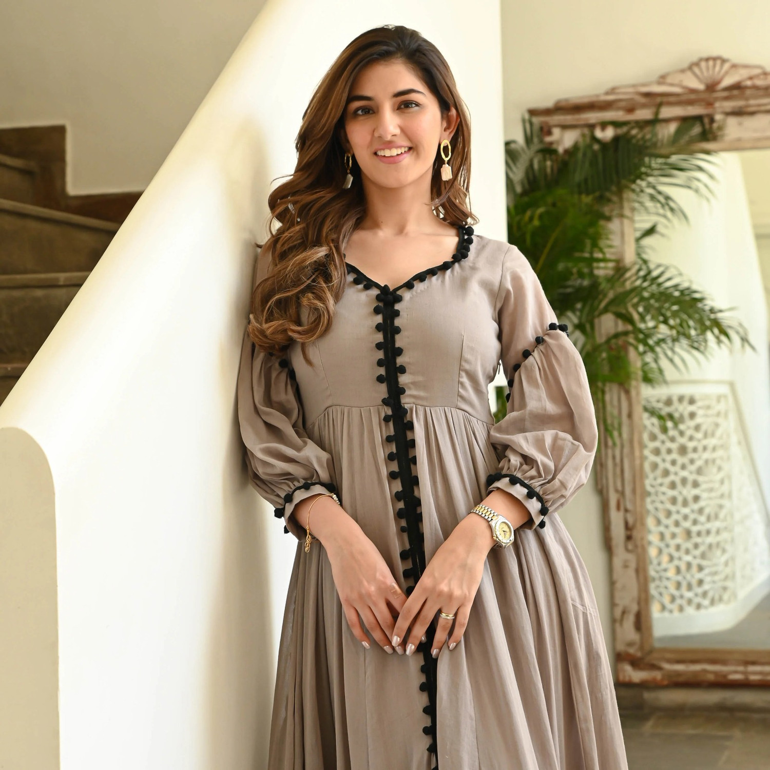 Image of Attnico Anarkali Gown
