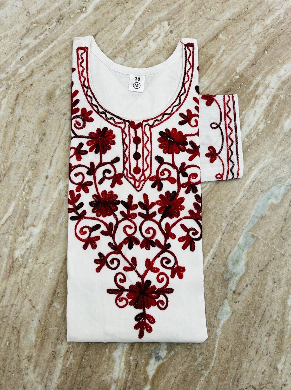 Andheriyas Enterprises Women Embroidered Straight Kurta
