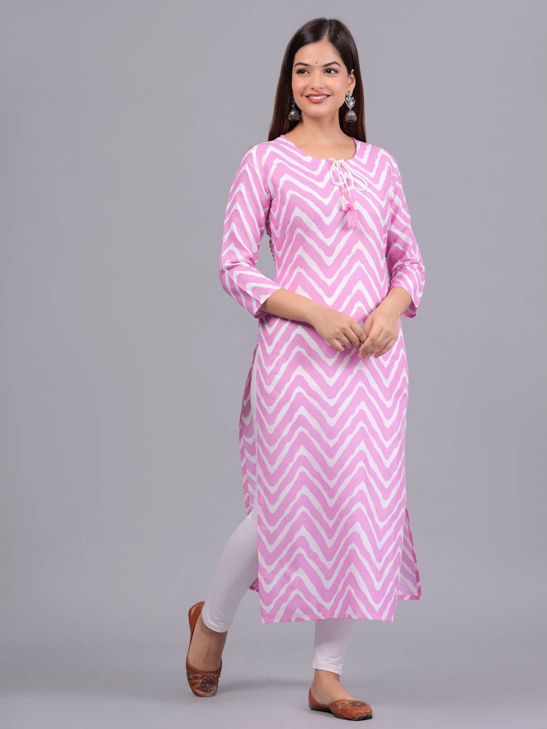 Bachuu Women Printed Straight Kurta