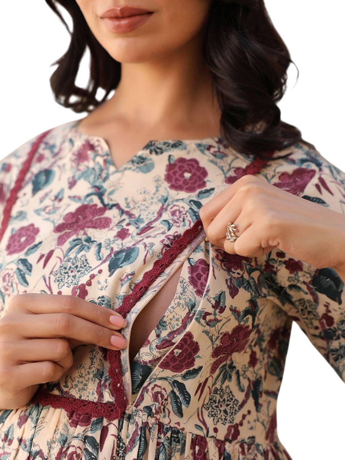Assume Fab Women Printed Anarkali Kurta