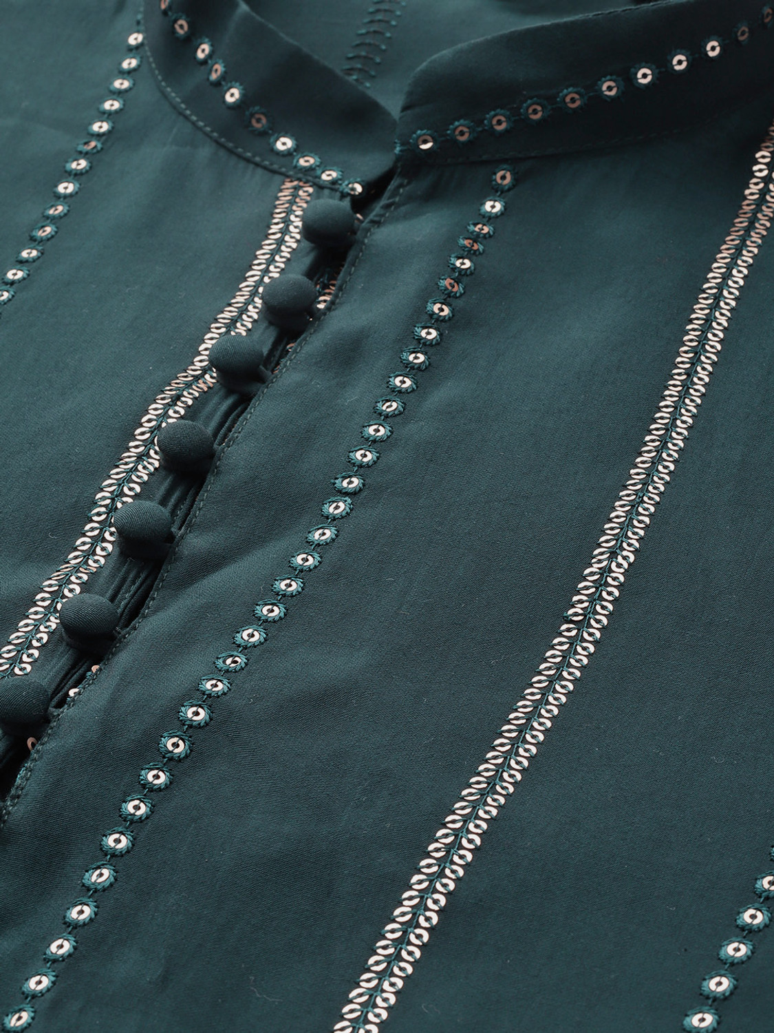 Image of See Designs Men Embroidered Straight Kurta