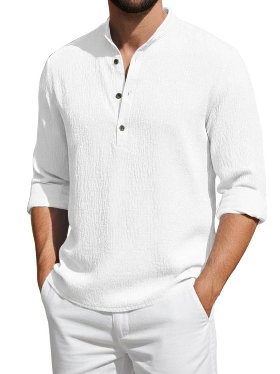 bellstone Men Solid Straight Kurta