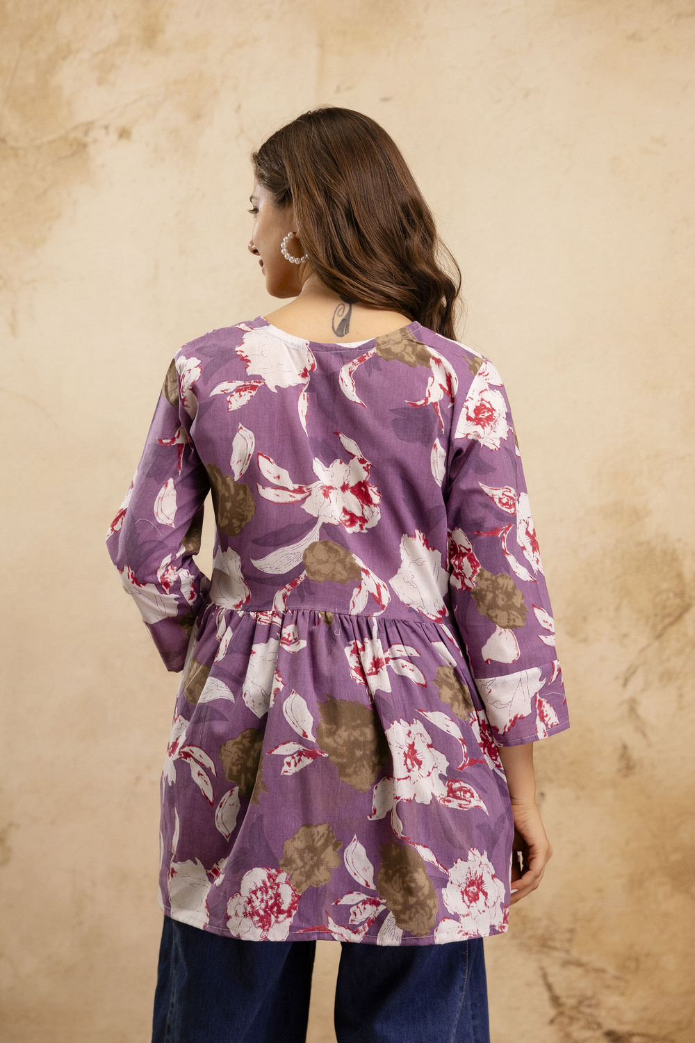 Image of Mialo fashion Women Printed Flared Kurta
