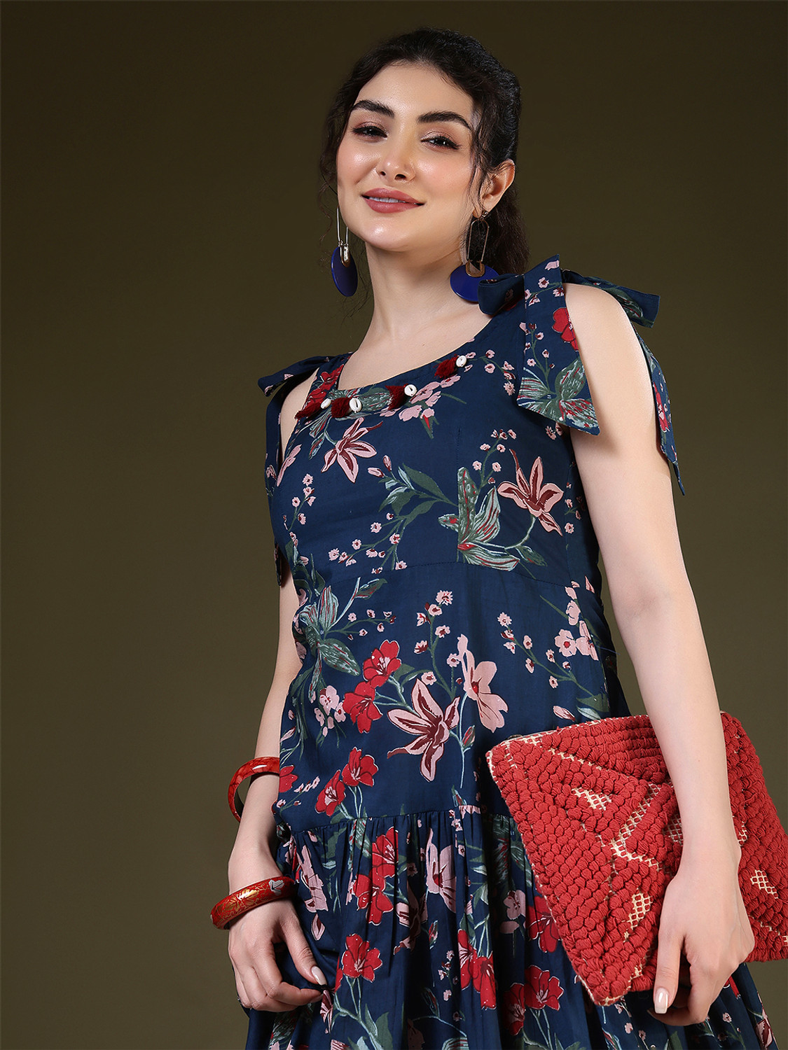 Image of KIMAYRA Women Printed A-line Kurta