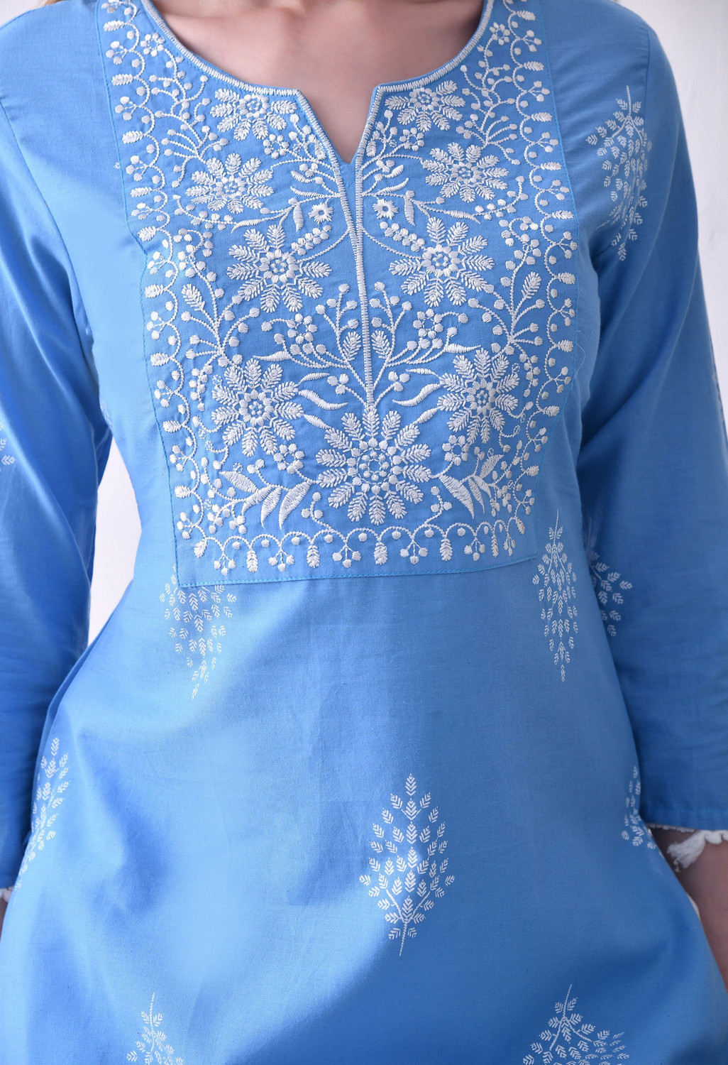 Image of KJFAB Women Printed Straight Kurta