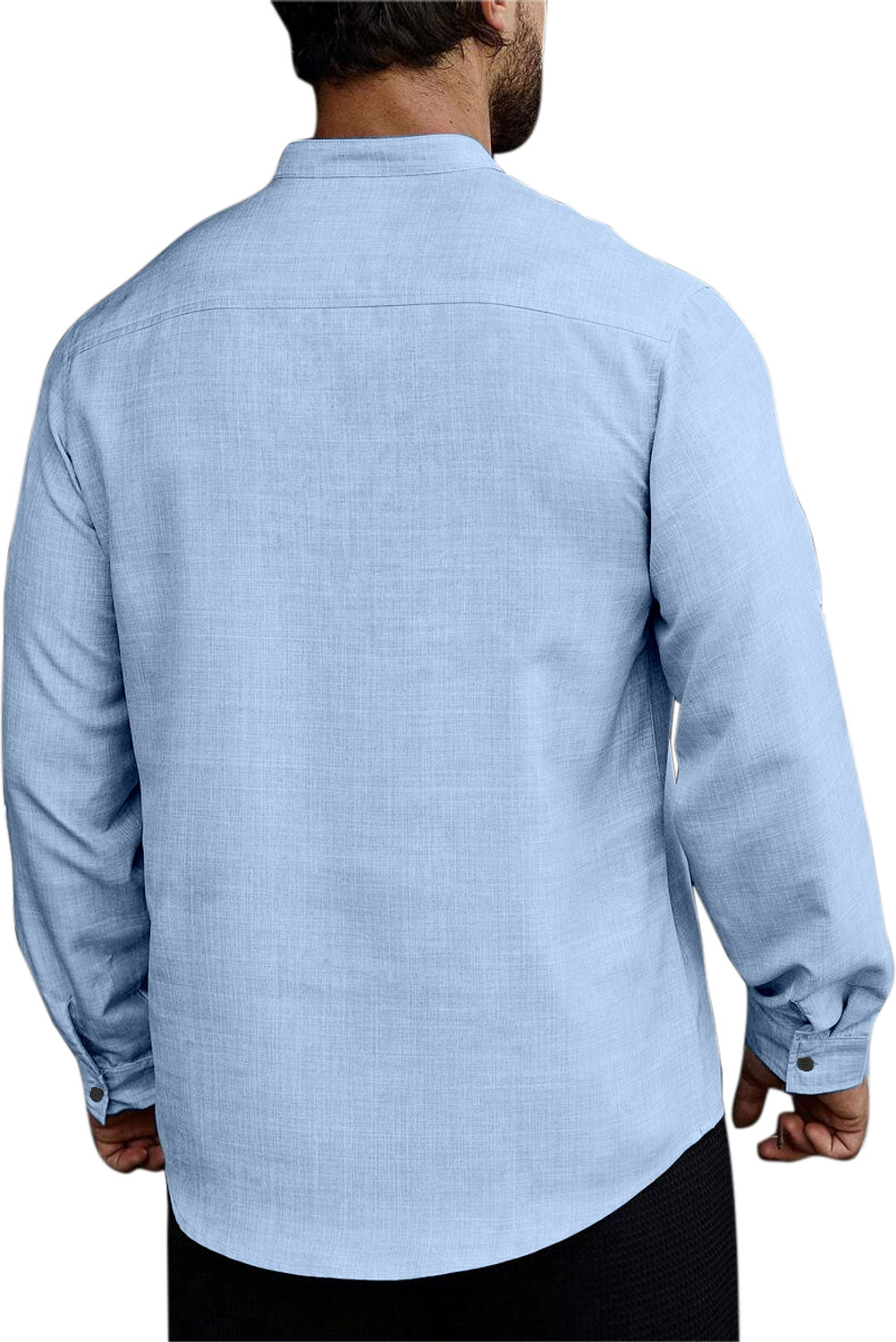 Image of HOPEWEAR Men Solid Straight Kurta