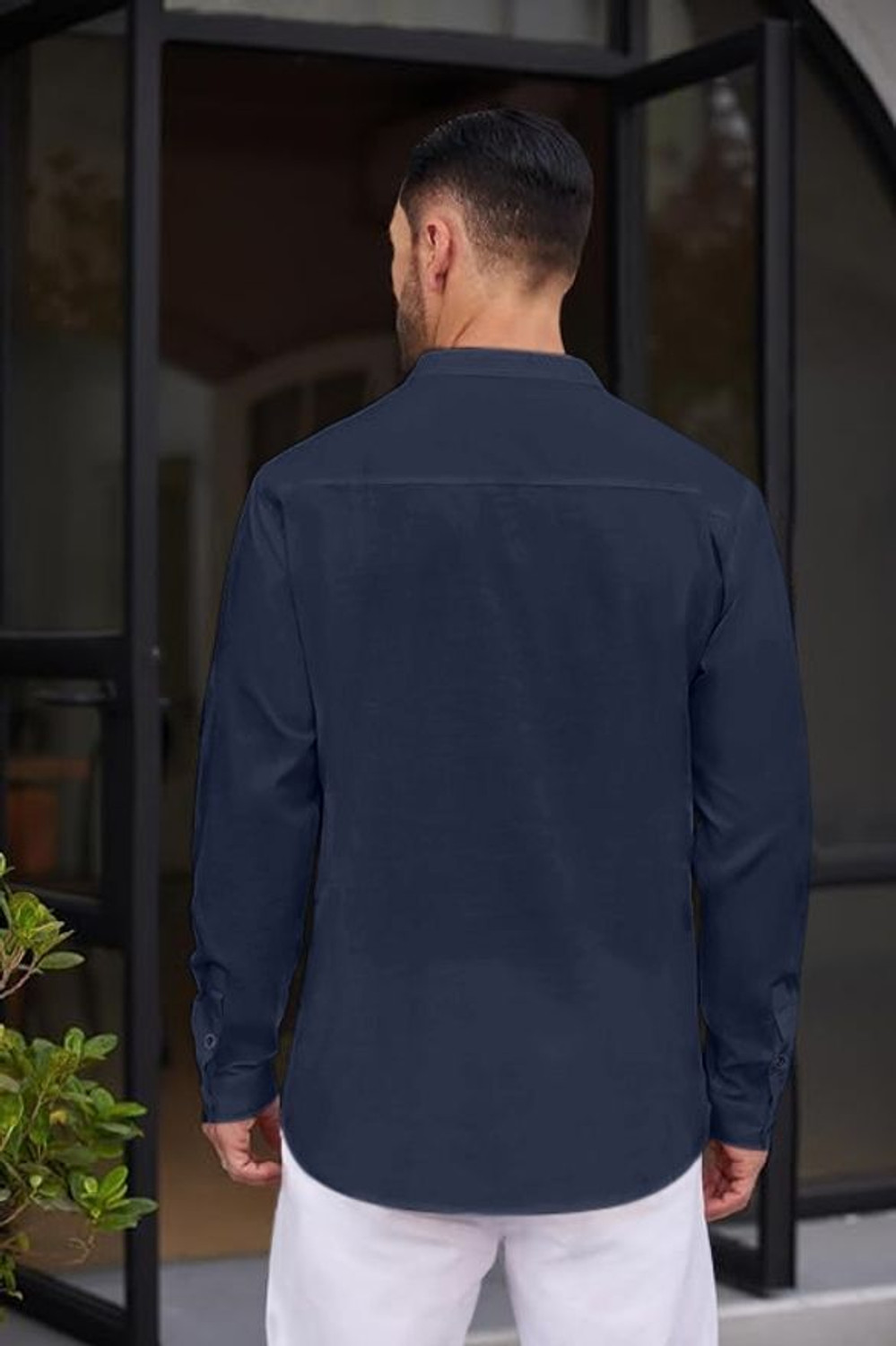 Image of ROYAL SCOUT Men Solid Straight Kurta