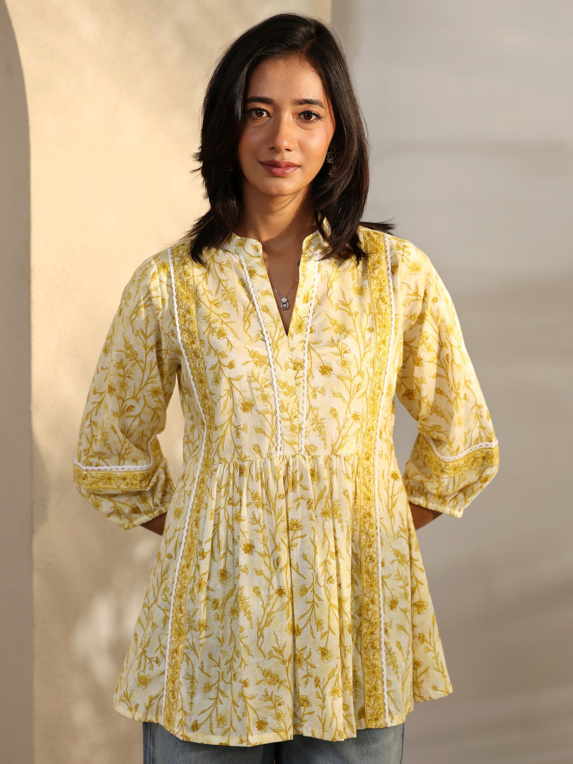 Image of LIBAS Women Printed A-line Kurta