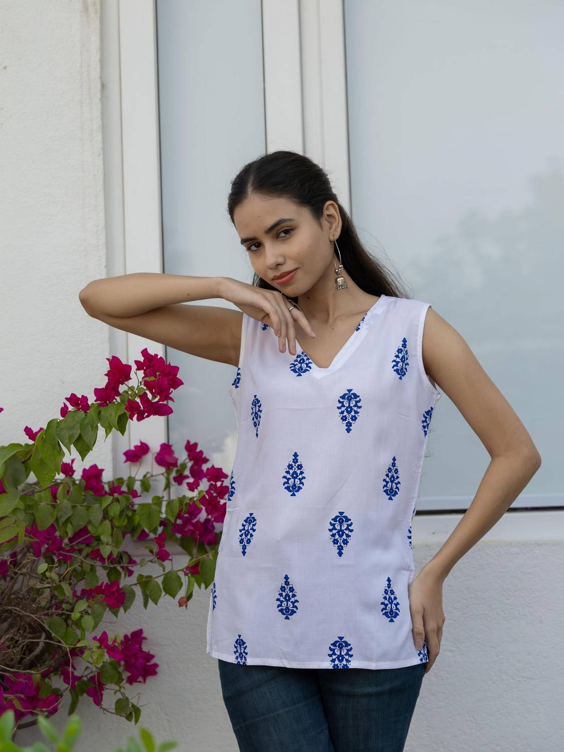 Annsh Apparel Women Printed Straight Kurta