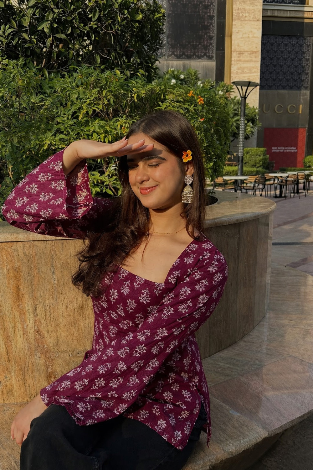 Image of neeravcreation Women Printed Straight Kurta