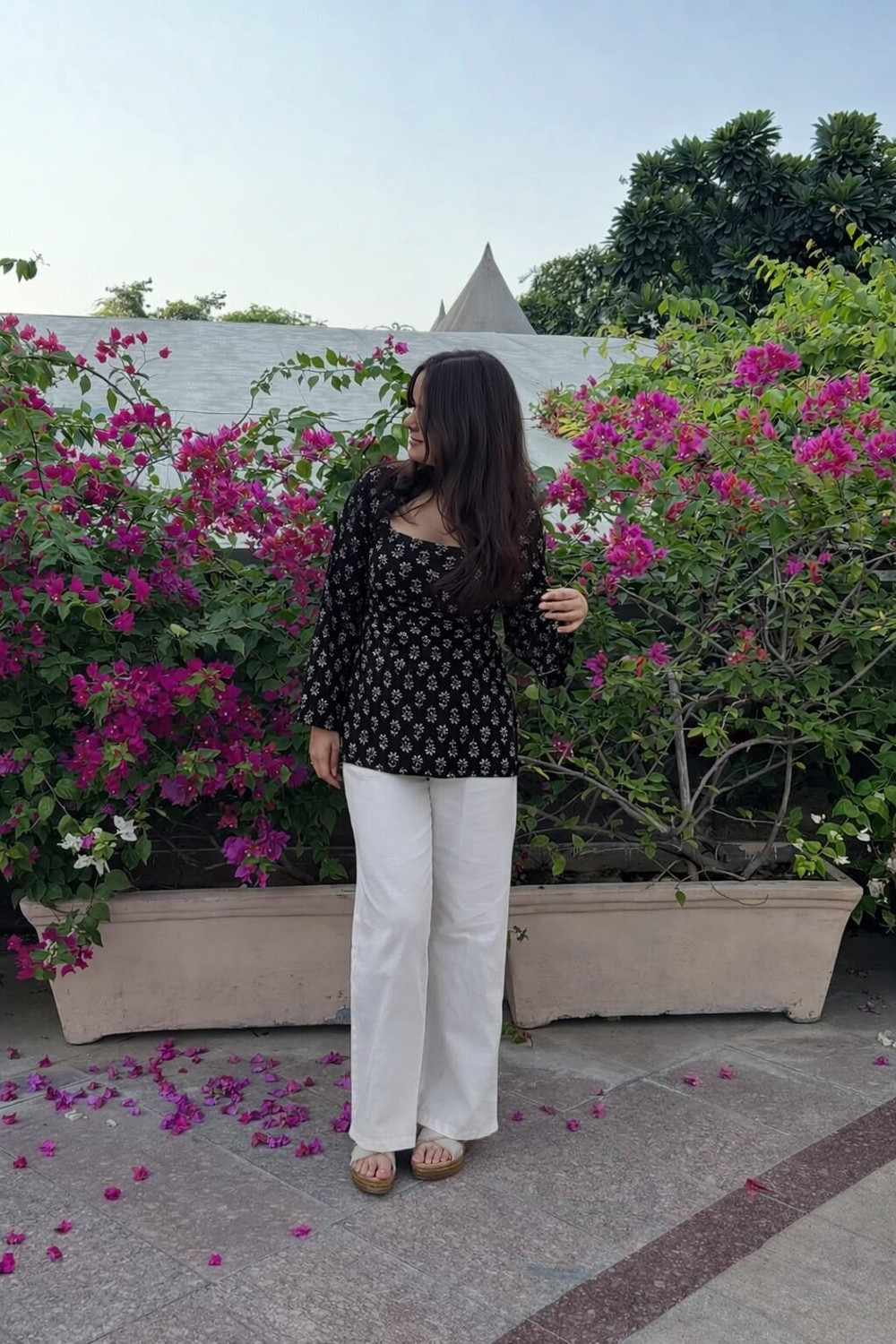 Image of neeravcreation Women Printed Straight Kurta