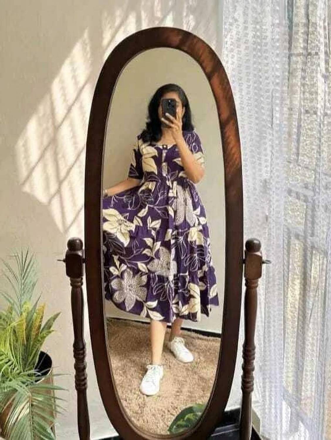 AMMIY LONDON Women Floral Print Anarkali Kurta