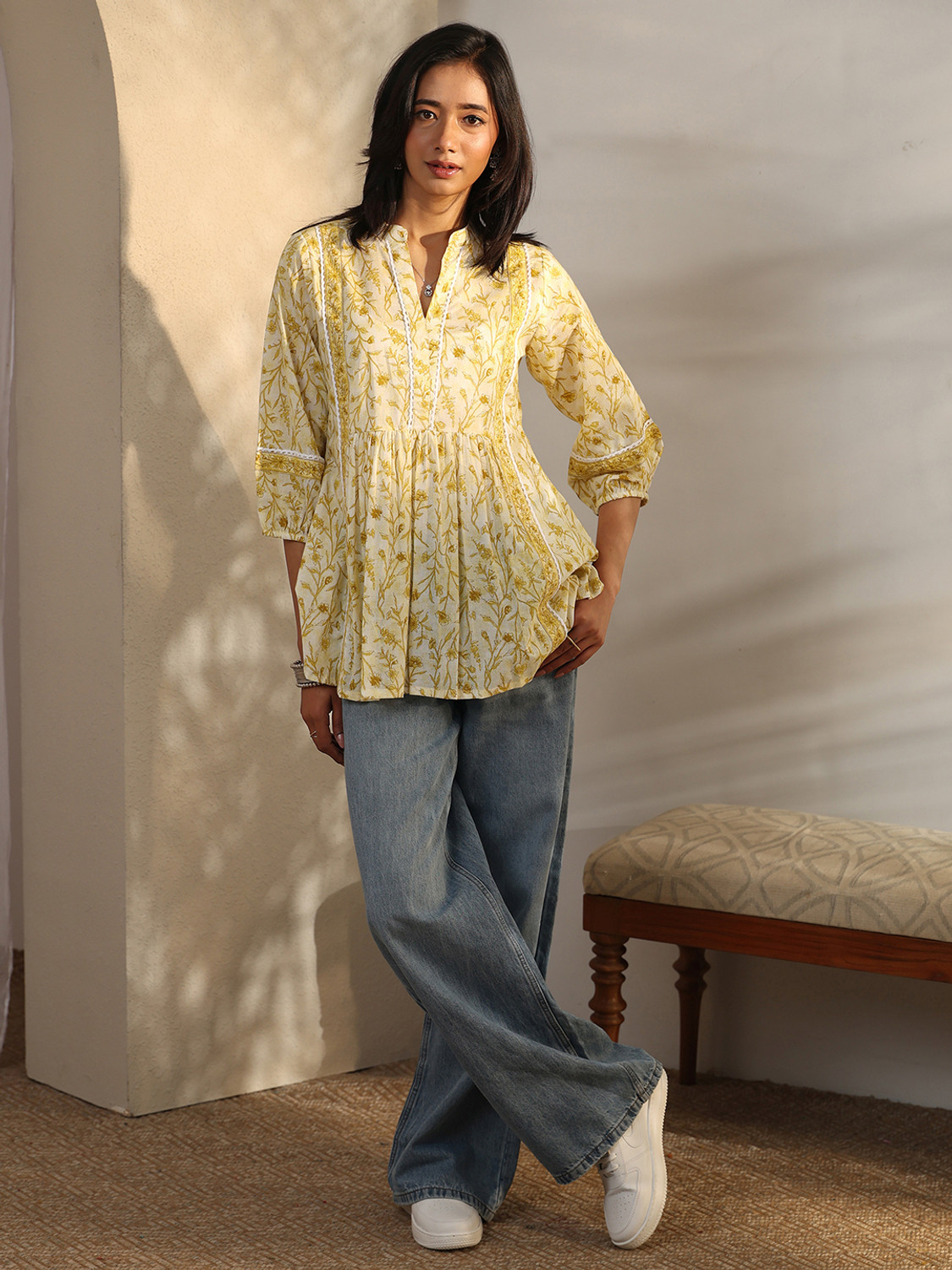 Image of LIBAS Women Printed A-line Kurta
