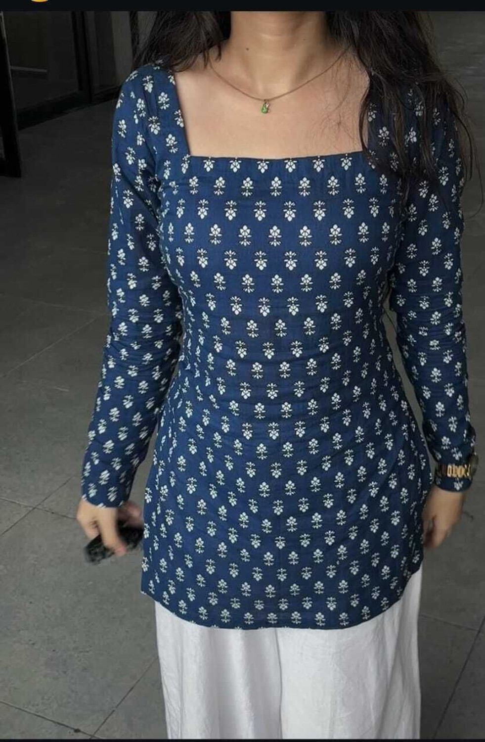 Image of Shivifashion Women Animal Print Straight Kurta