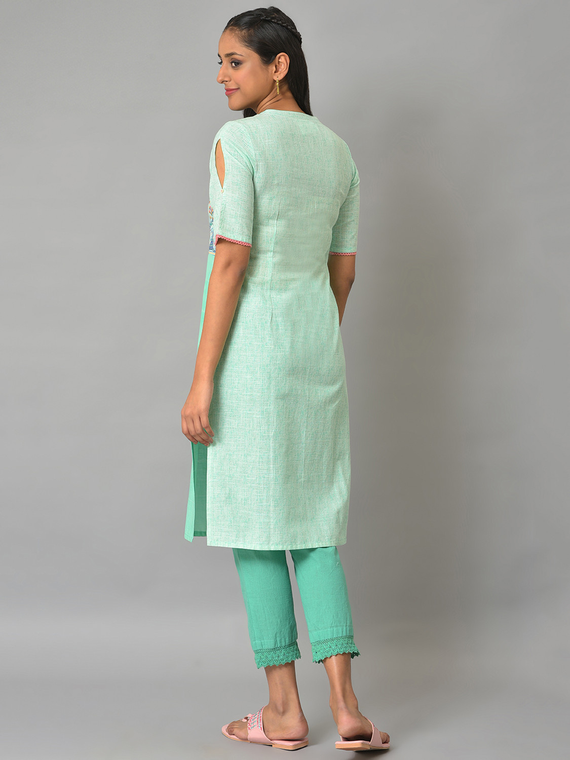 Image of Aurelia Women Printed Straight Kurta