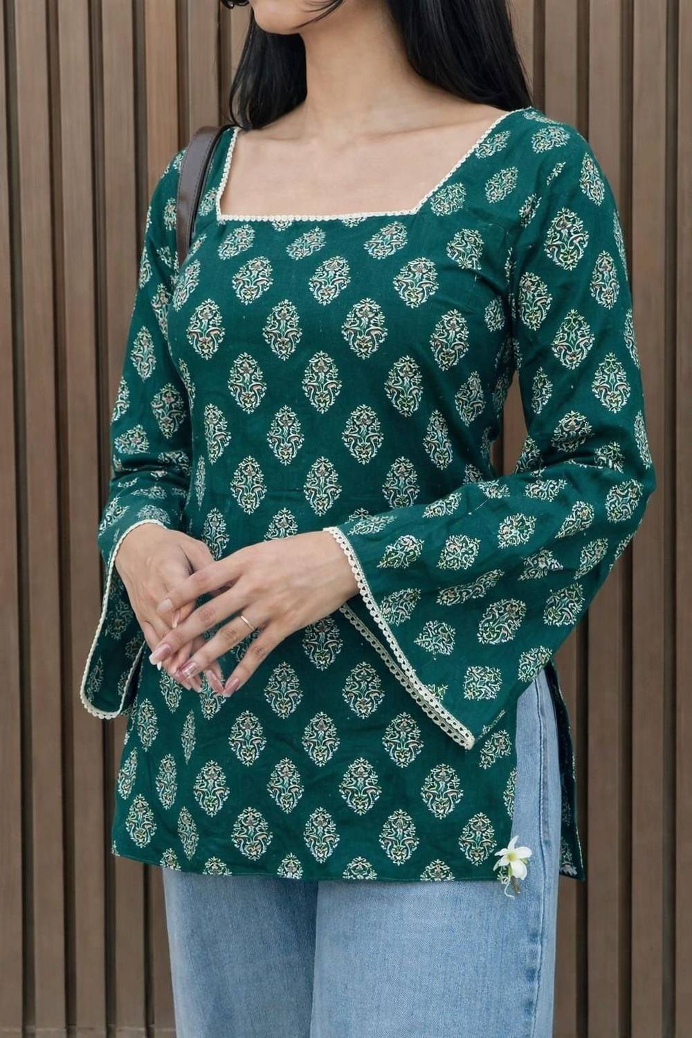 ashiyan collection Women Printed Straight Kurta