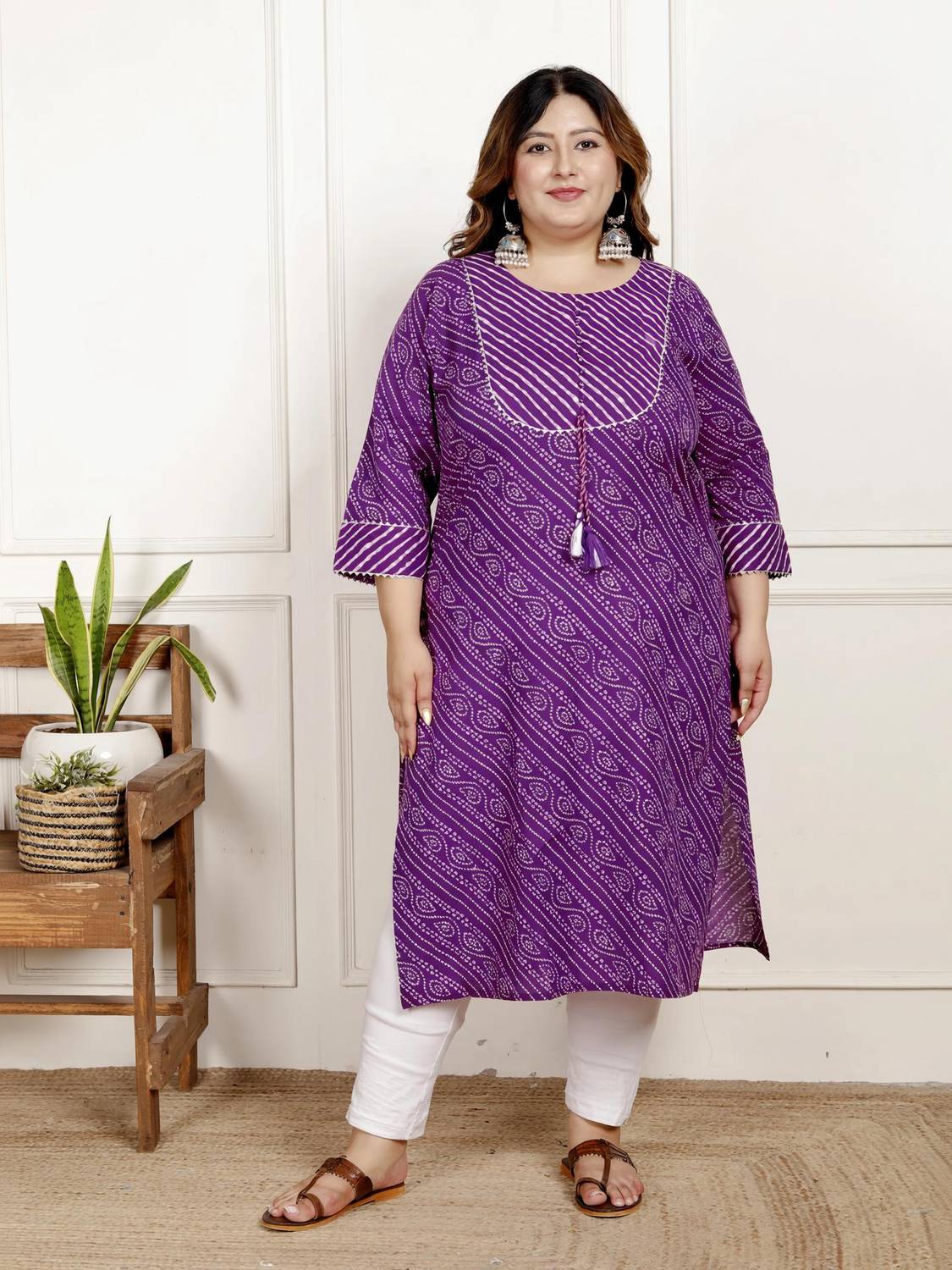 Avnii Women Printed Straight Kurta