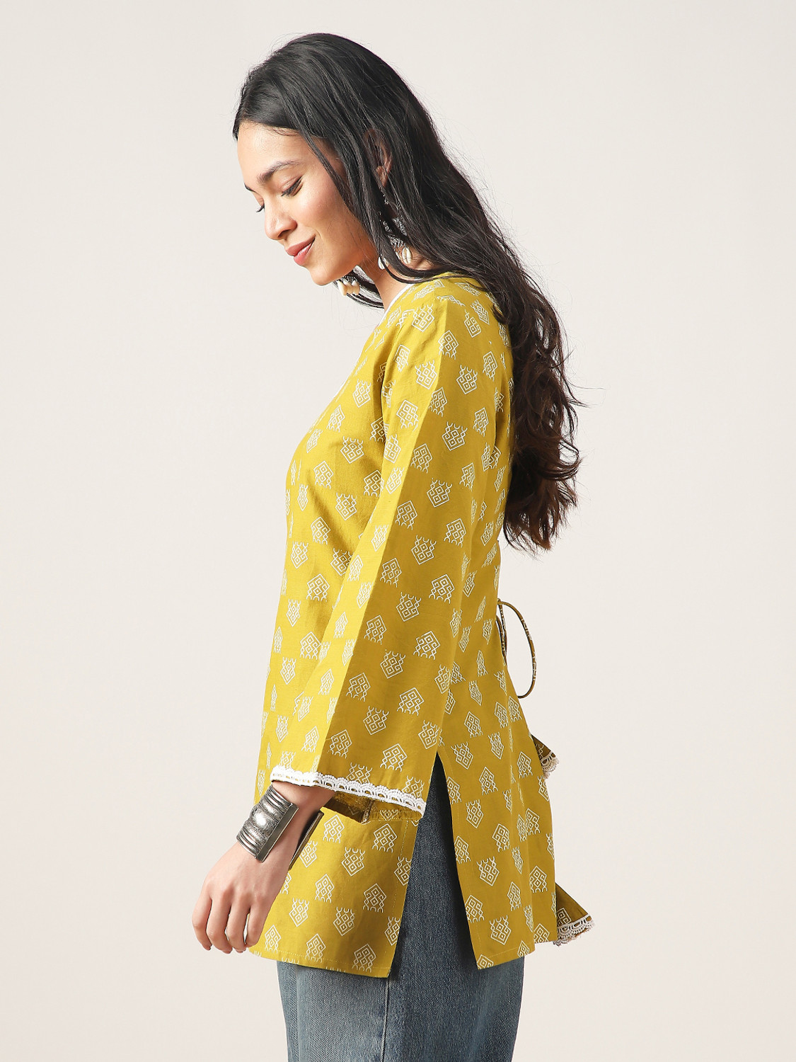 Image of BKApparels Women Printed Straight Kurta