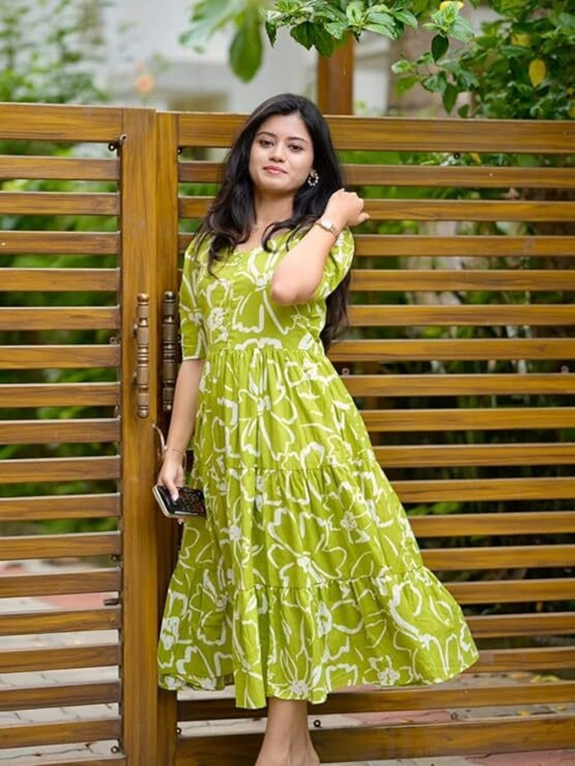 Image of fabrictextile Women Printed Straight Kurta