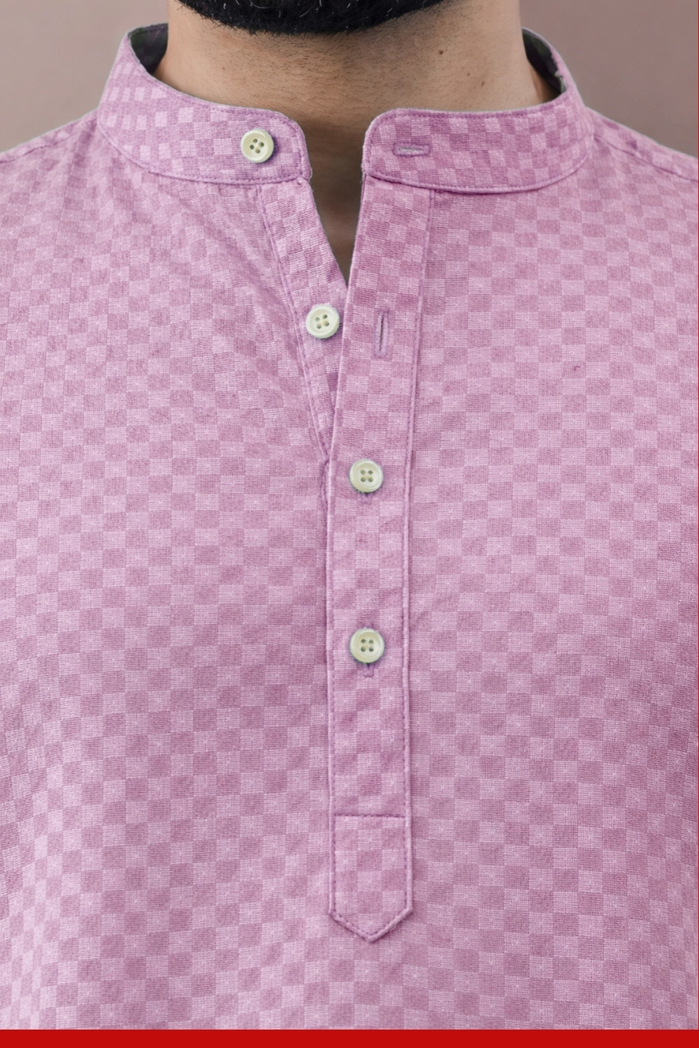 Image of Varbandhan Men Self Design Straight Kurta