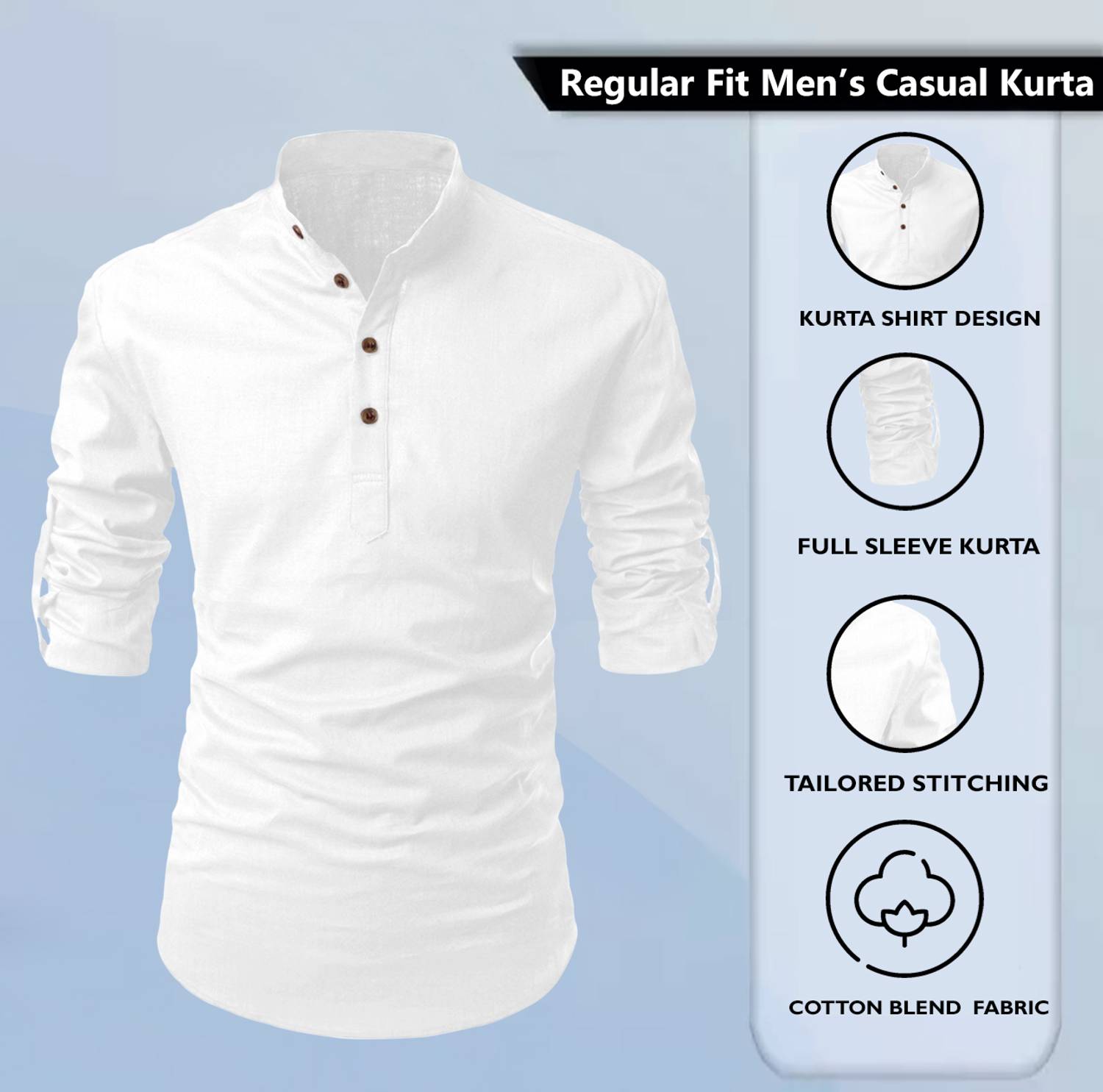 Fifth U Men Solid Casual Multicolor Shirt