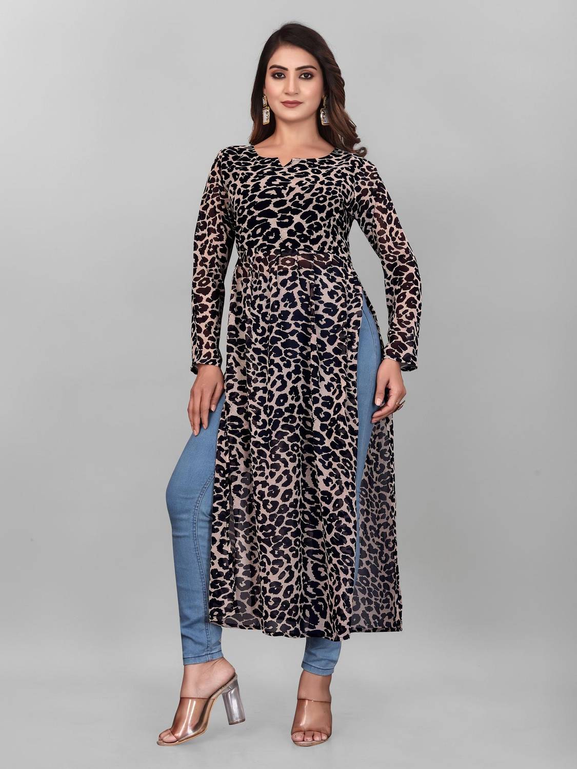 Mastvery Women Printed A-line Kurta