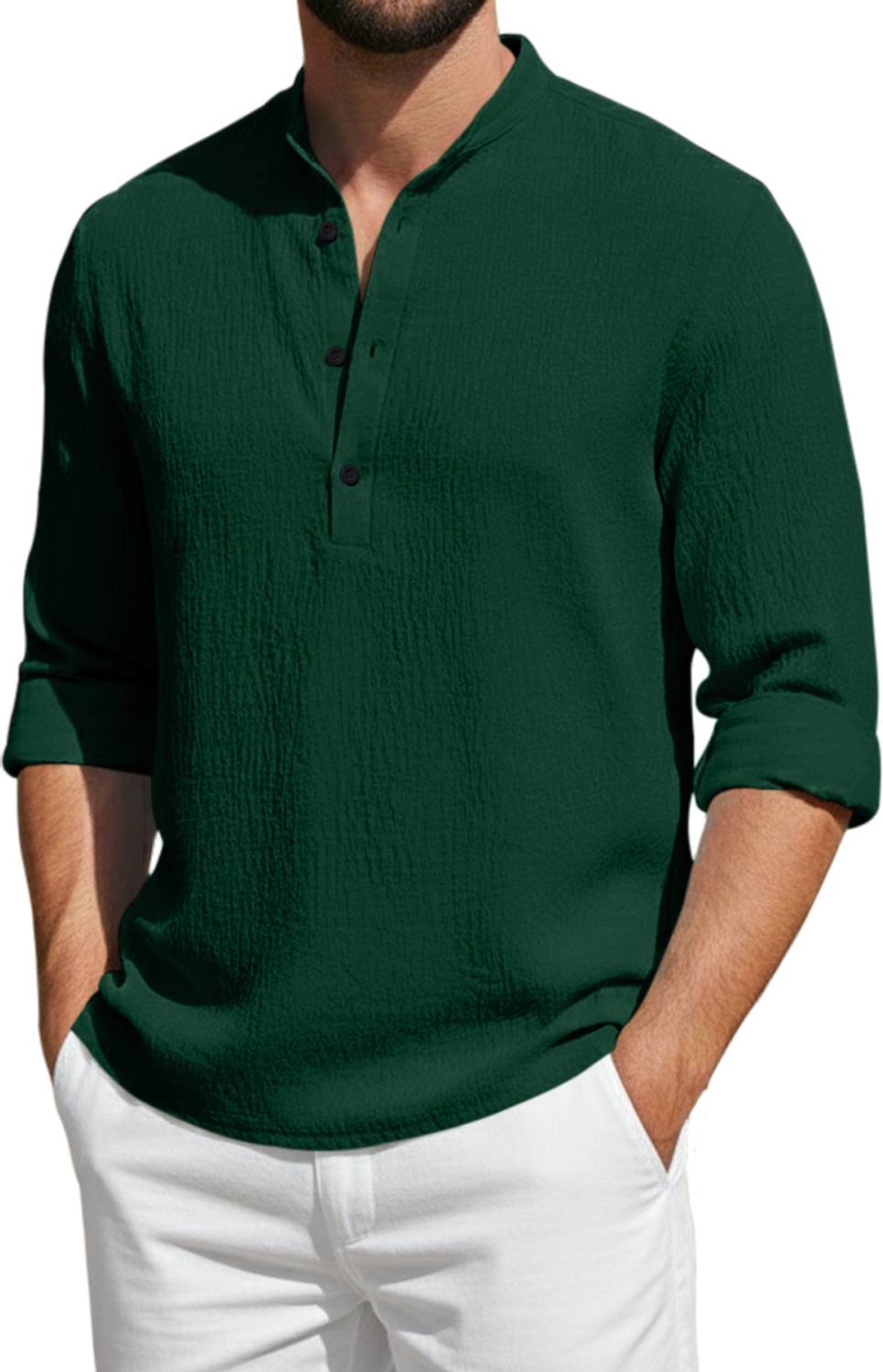 bellstone Men Solid Straight Kurta
