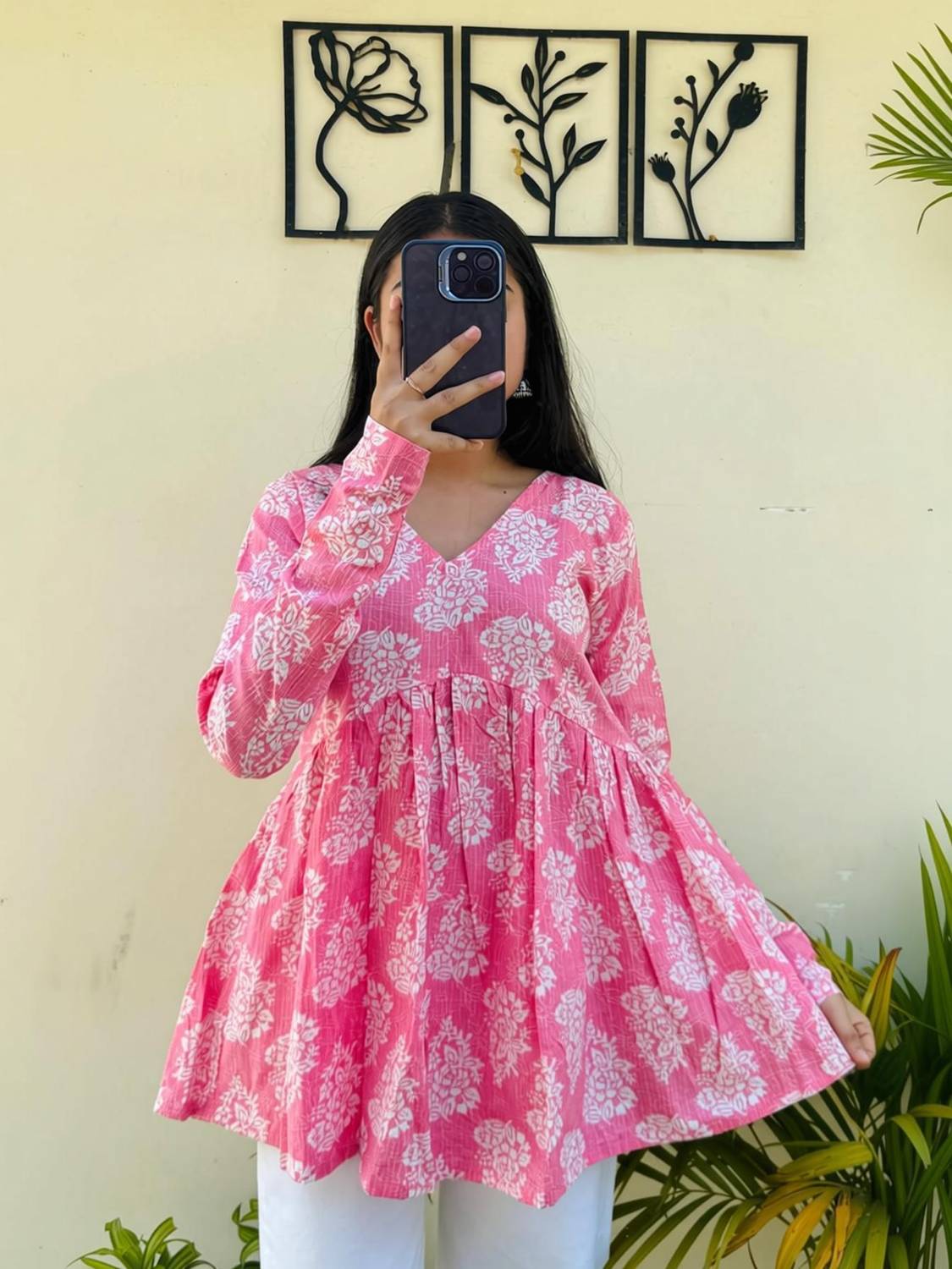 BRAHMASTRA Women Printed Flared Kurta