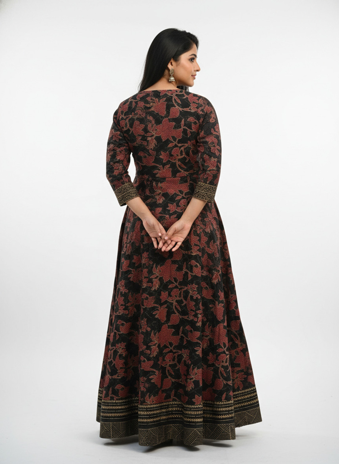 Image of ANUPRIYA CREATION Women Printed Anarkali Kurta