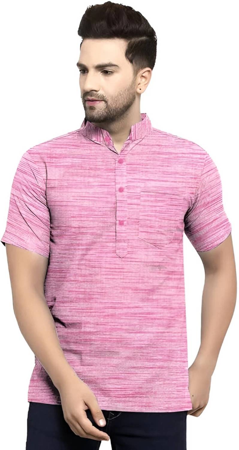 Aaryavar Men Printed Straight Kurta