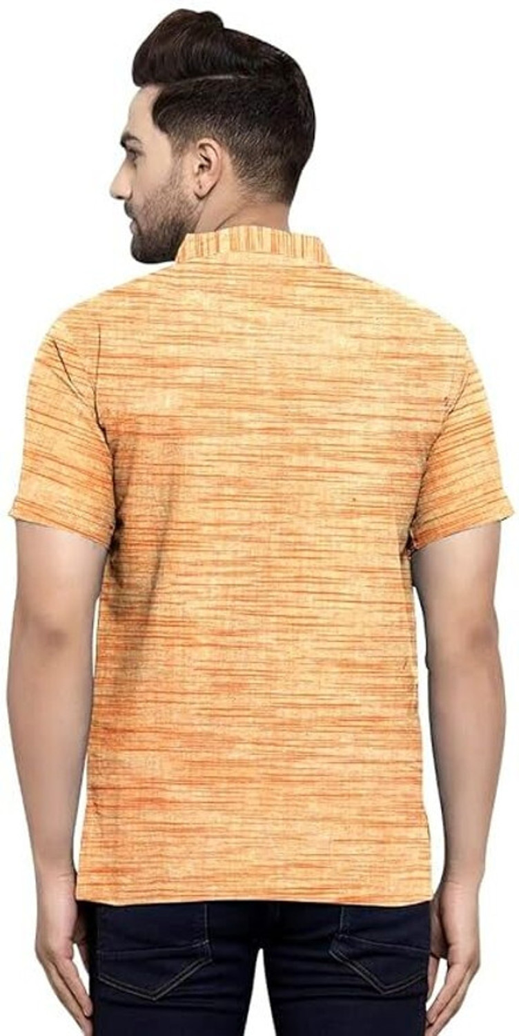 Image of Aaryavar Men Printed Straight Kurta