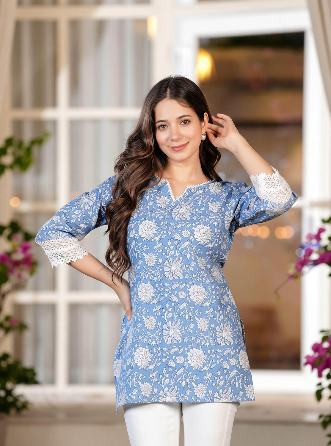 Image of Koito Women Printed Straight Kurta