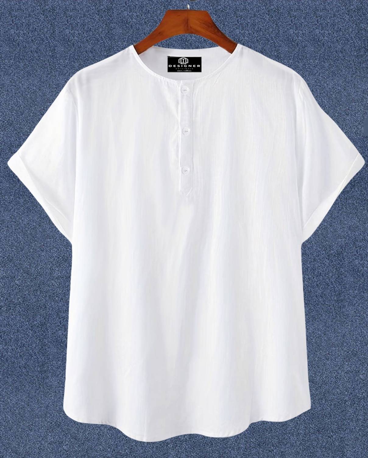 Bollywood Designer Men Solid Straight Kurta