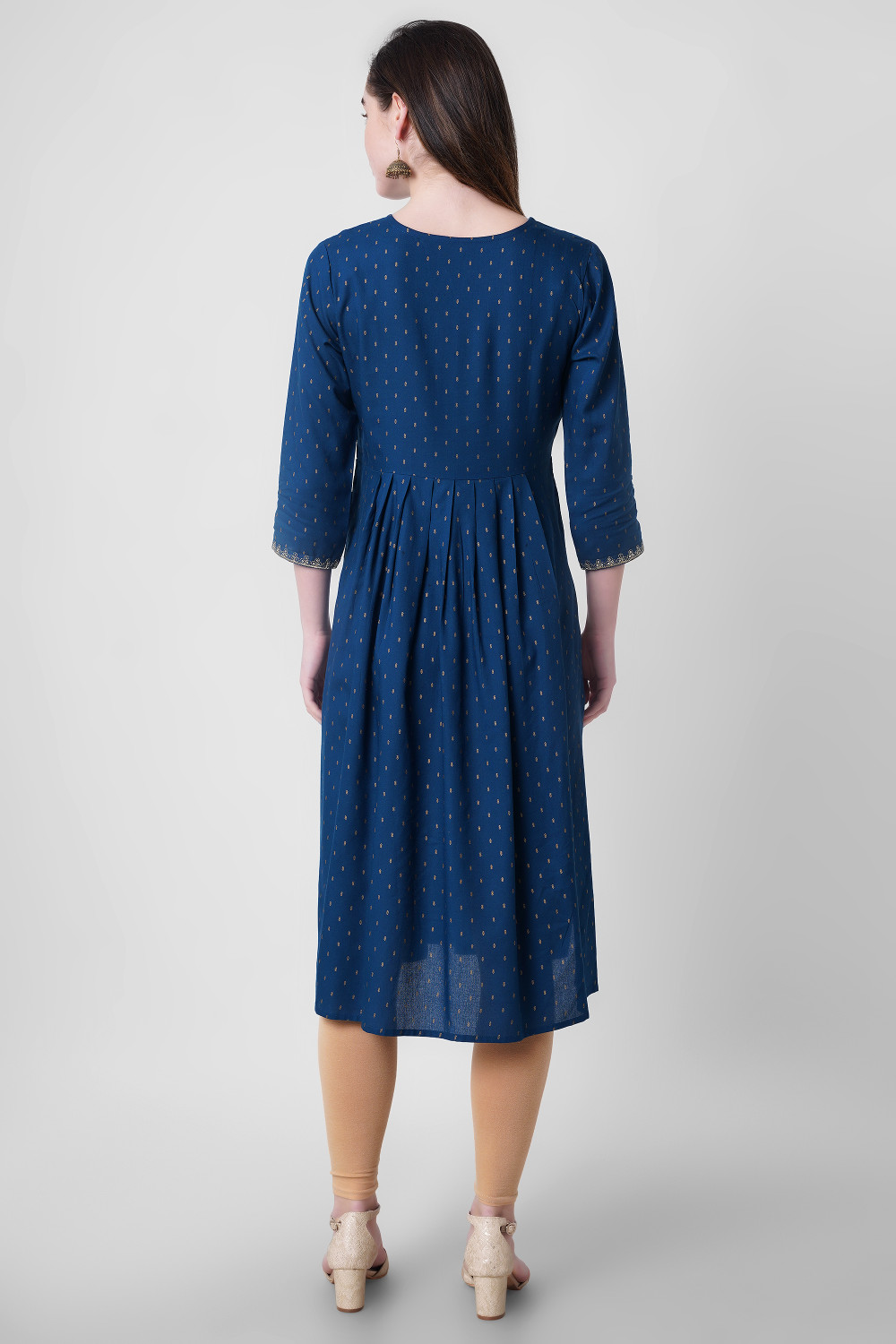 Image of Purvija Kurties Women Embroidered Anarkali Kurta