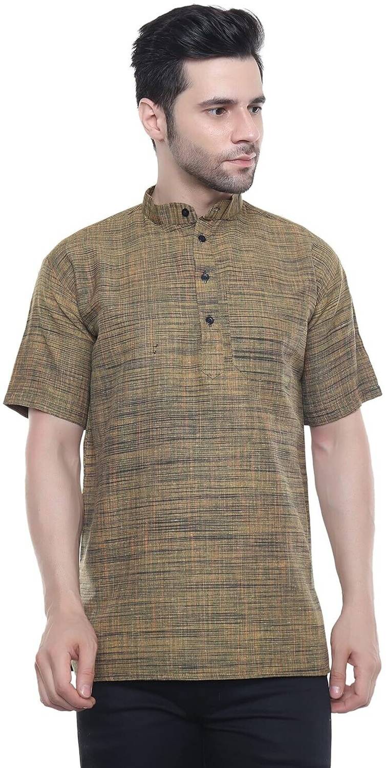 Aaryavar Men Printed Straight Kurta