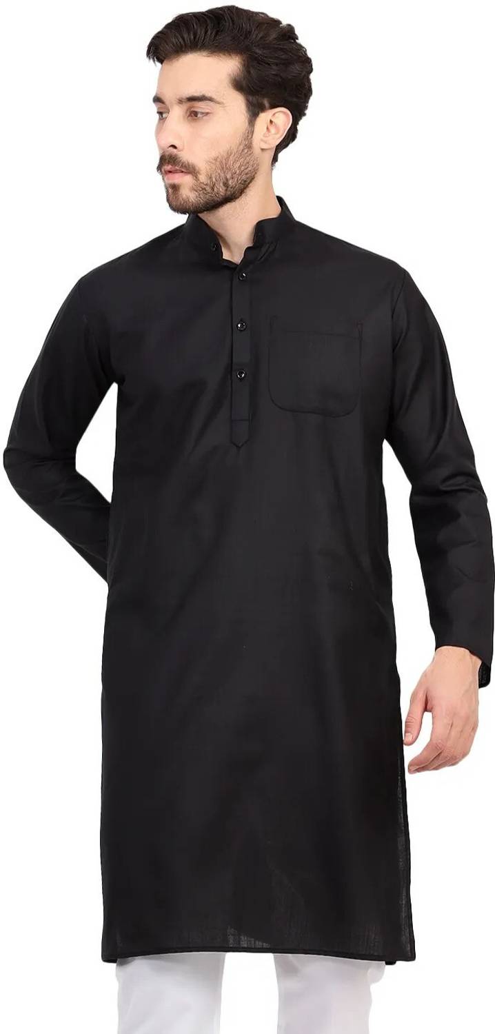 JEXI Men Solid Straight Kurta