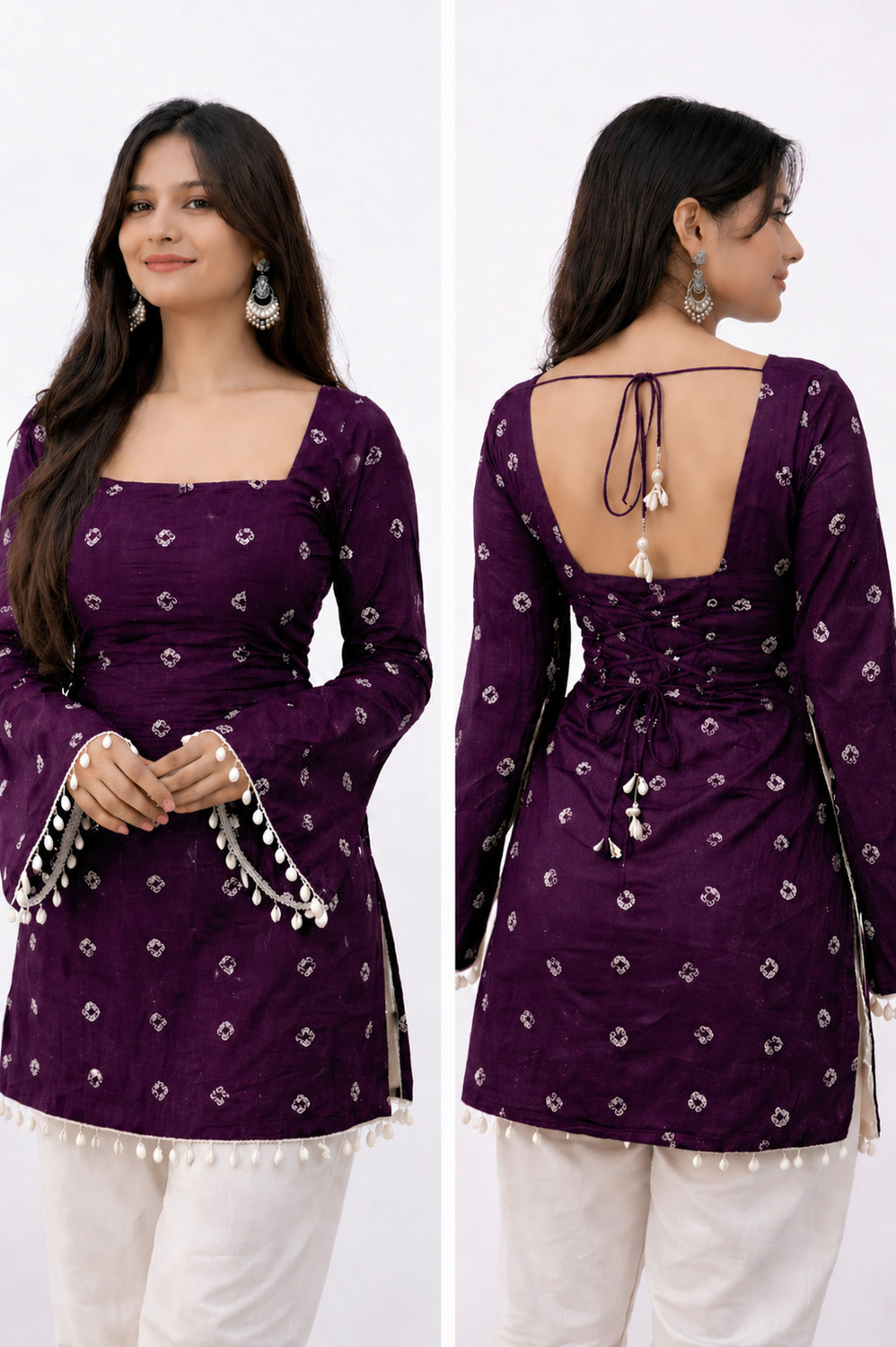 Image of Jatsy Women Printed Straight Kurta