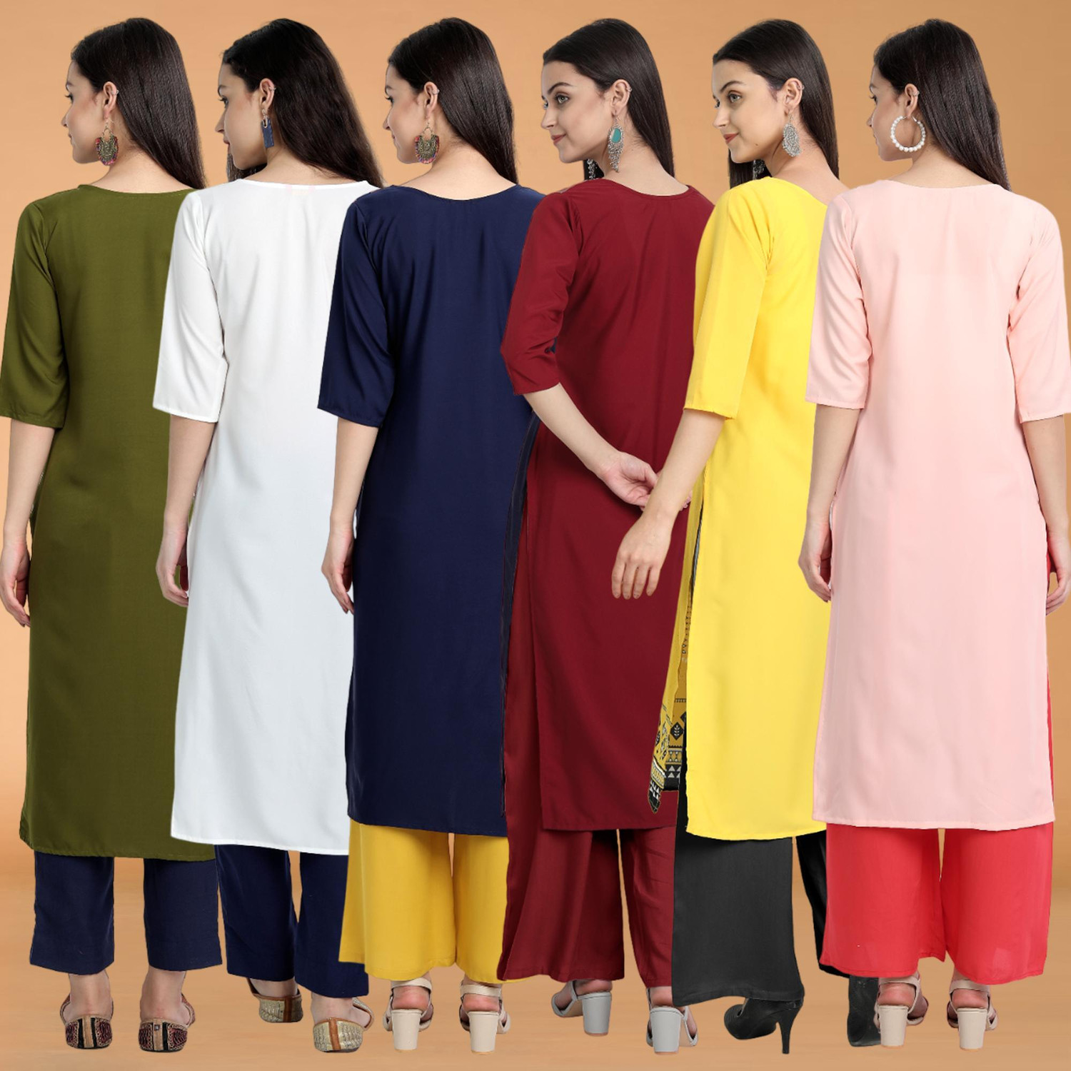 Image of 1 Stop Fashion Women Printed A-line Kurta