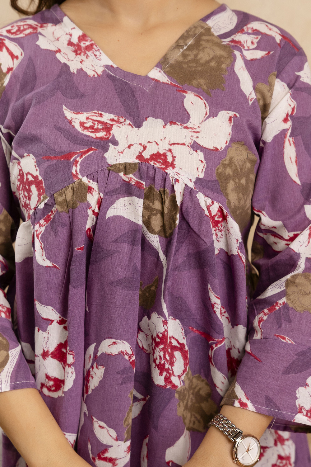 Image of Mialo fashion Women Printed Flared Kurta